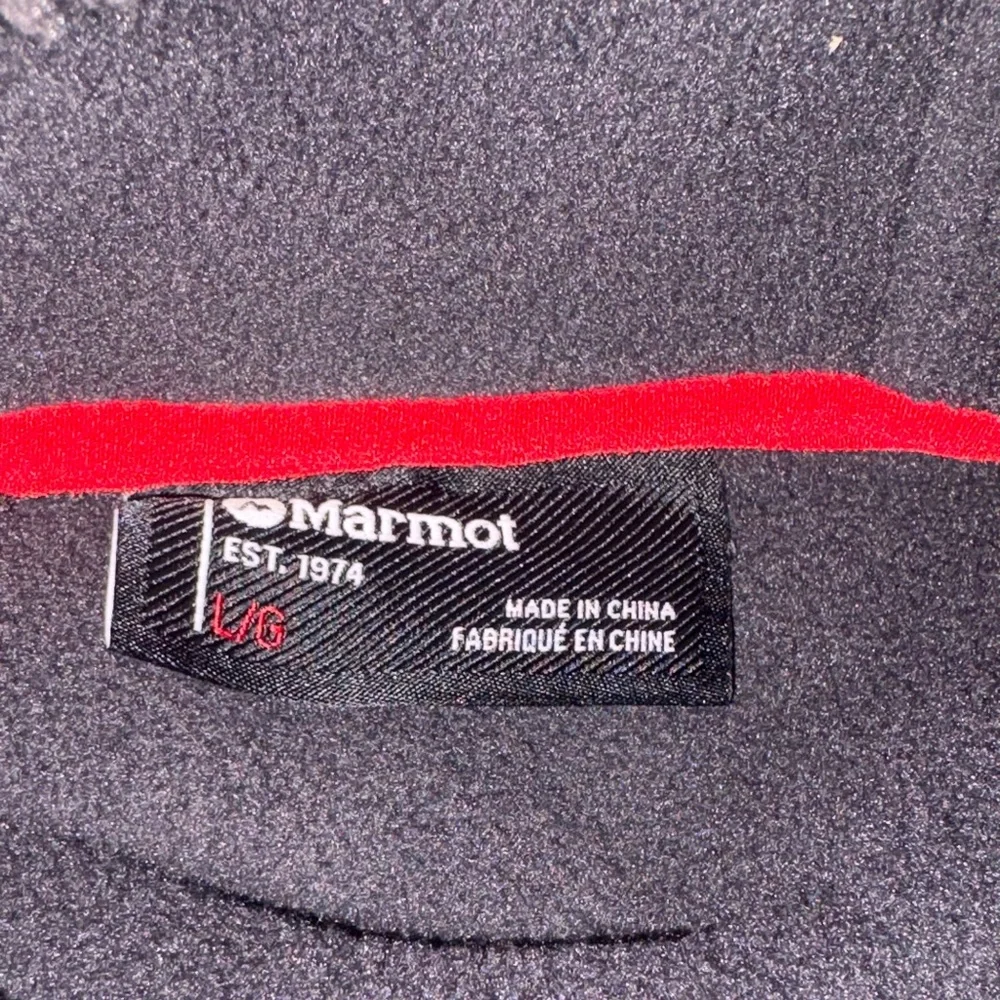 Marmot Charcoal Fleece Pullover. Large. Great condition.